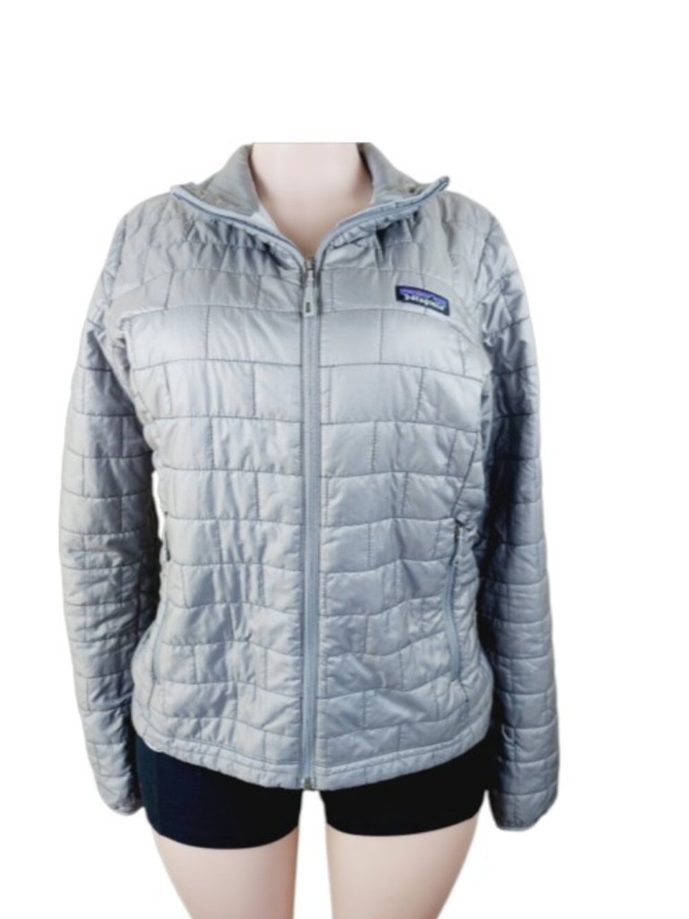 Patagonia Women's Dark Silver Nano Puff Insulated Puffer Jacket Size M
